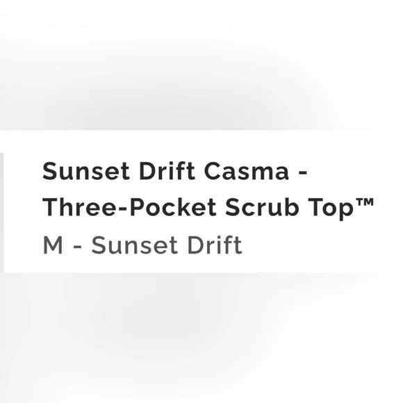 Brand New Figs Women's Sunset Drift Short Sleeve Top - Picture 5 of 5